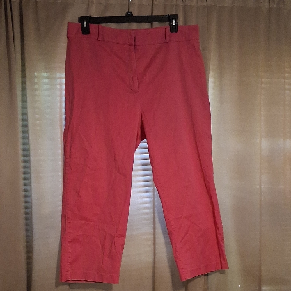 david paul Pink Cropped Pants